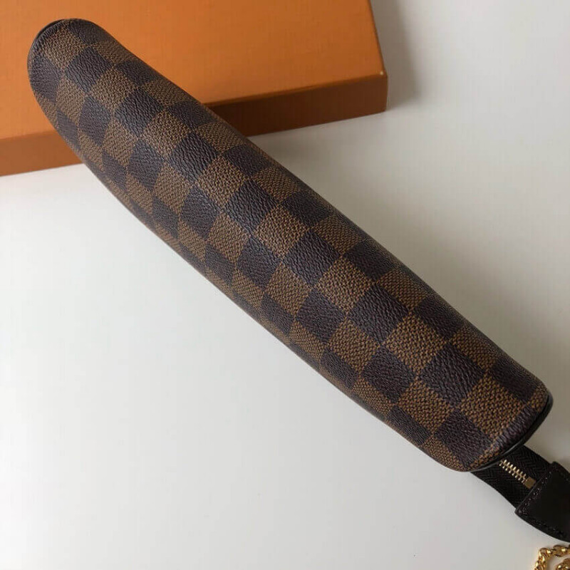 Louis Vuitton Damier Ebene Canvas Eva Clutch N55213-7