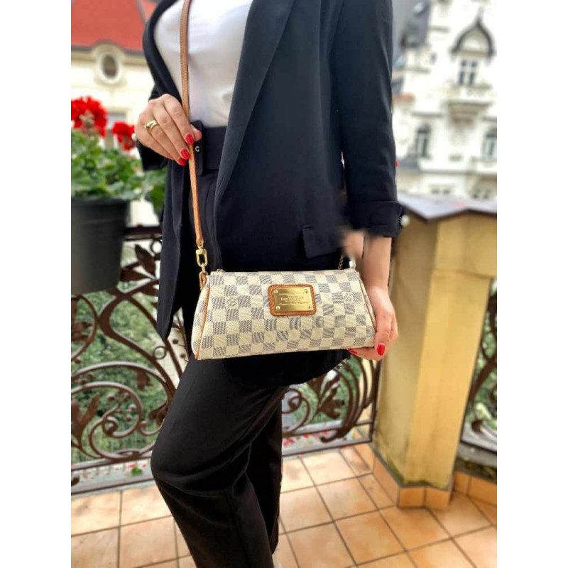 Louis Vuitton Damier Azur Canvas Eva Clutch N55214-3
