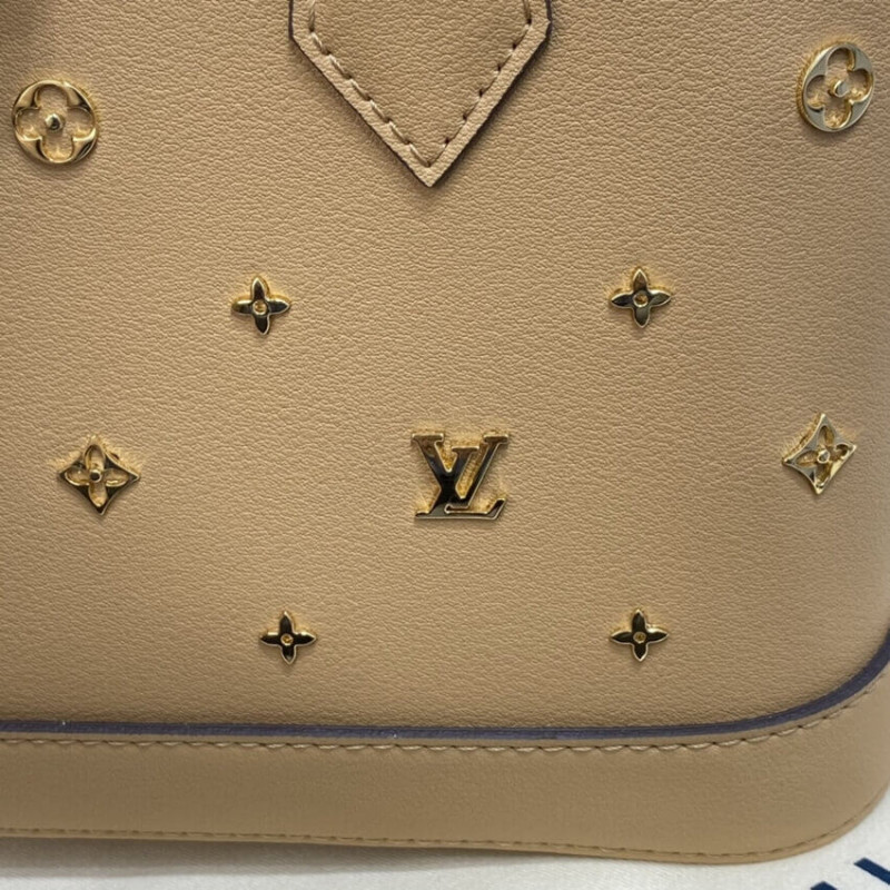 Louis Vuitton Alma BB Monogram Metal en Beige M58638-12