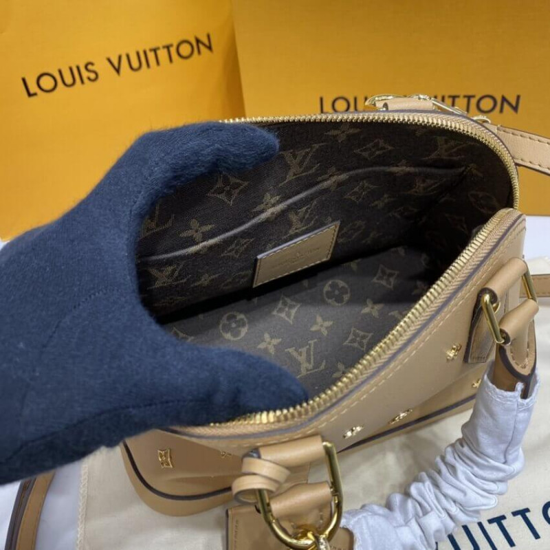 Louis Vuitton Alma BB Monogram Metal en Beige M58638-16