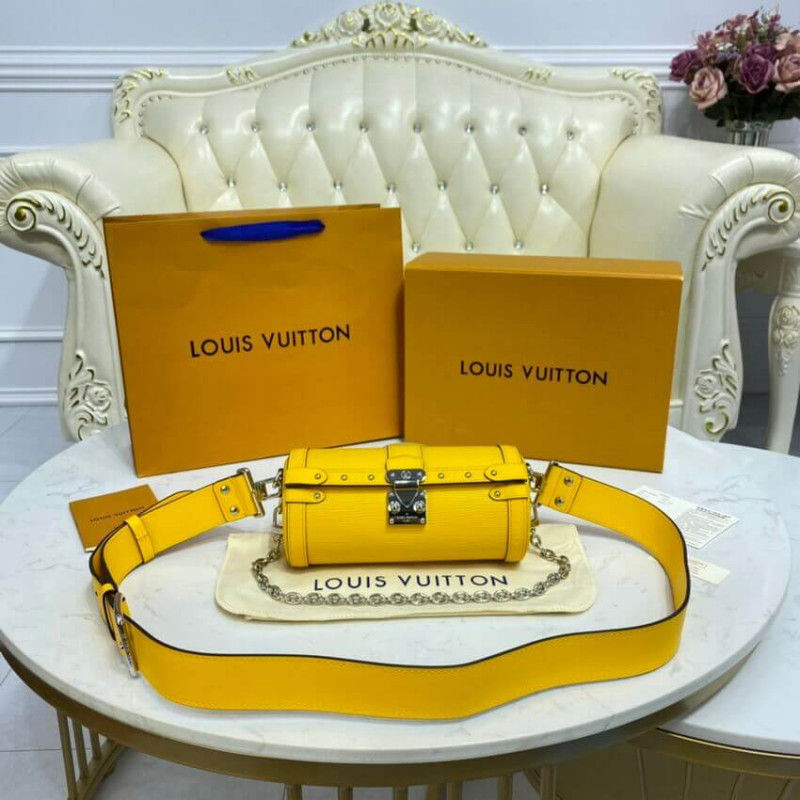 Louis Vuitton Epi Cuero Papillon Trunk M58647 Amarillo-5