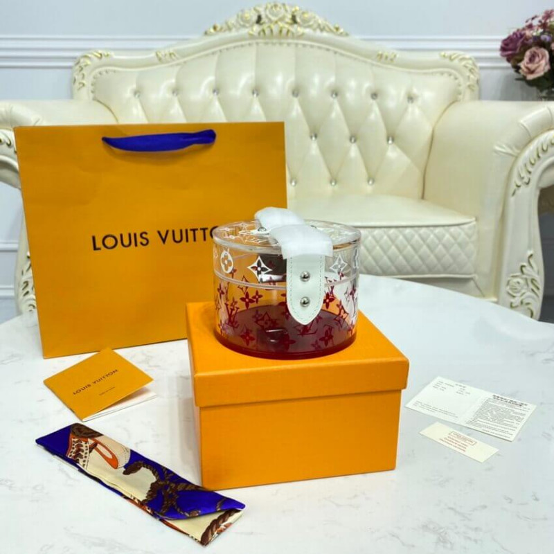Louis Vuitton Plexiglass Scott Box Red GI0204-2