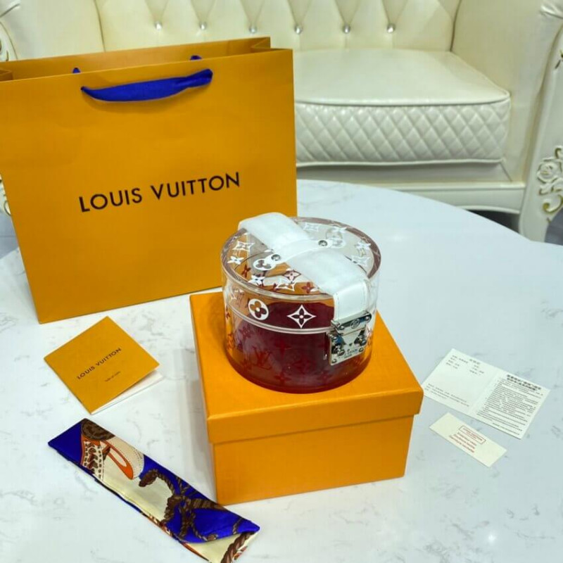 Louis Vuitton Plexiglass Scott Box Red GI0204-3
