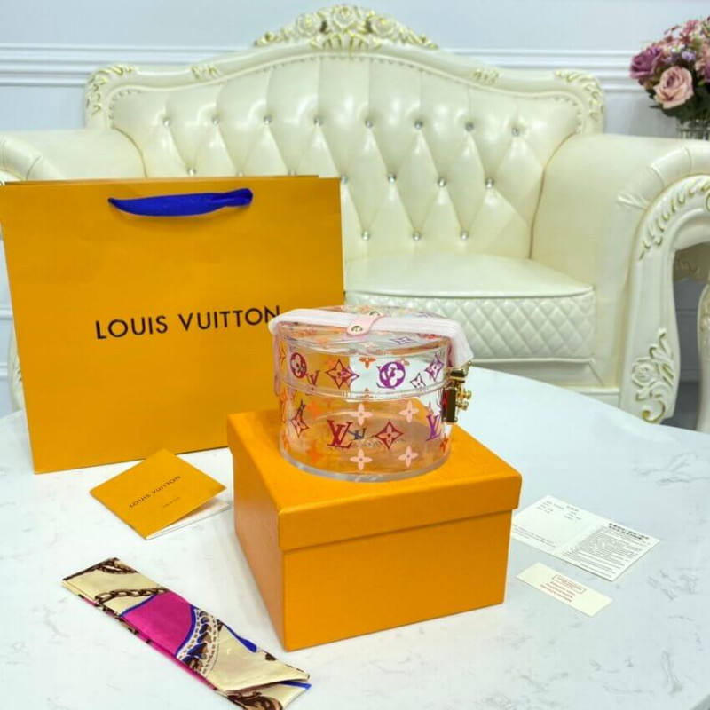 Louis Vuitton Plexiglass Scott Box Pink GI0362-1