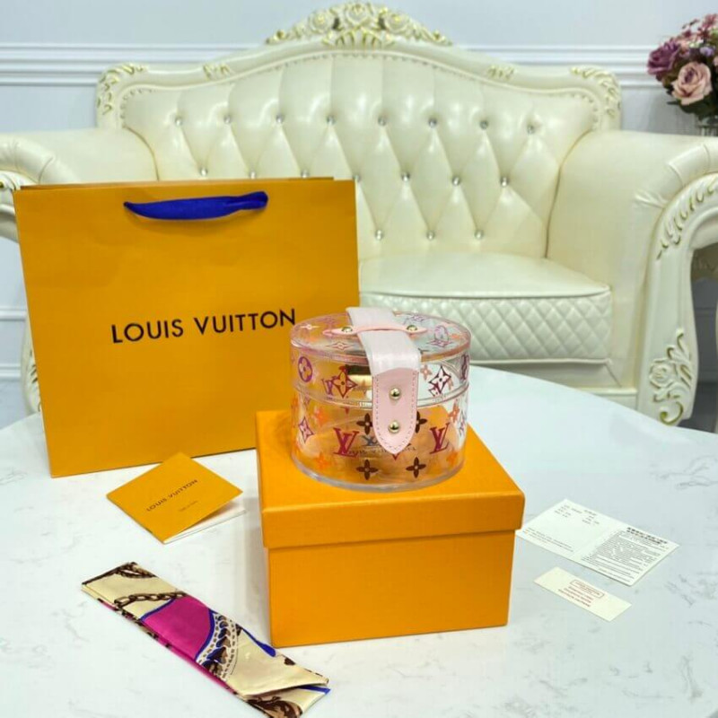 Louis Vuitton Plexiglass Scott Box Pink GI0362-2