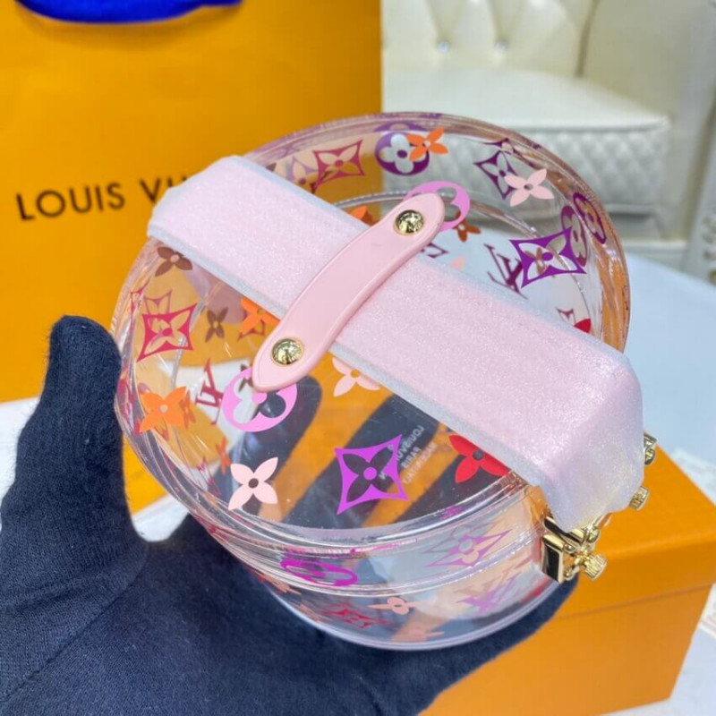 Louis Vuitton Plexiglass Scott Box Pink GI0362-4
