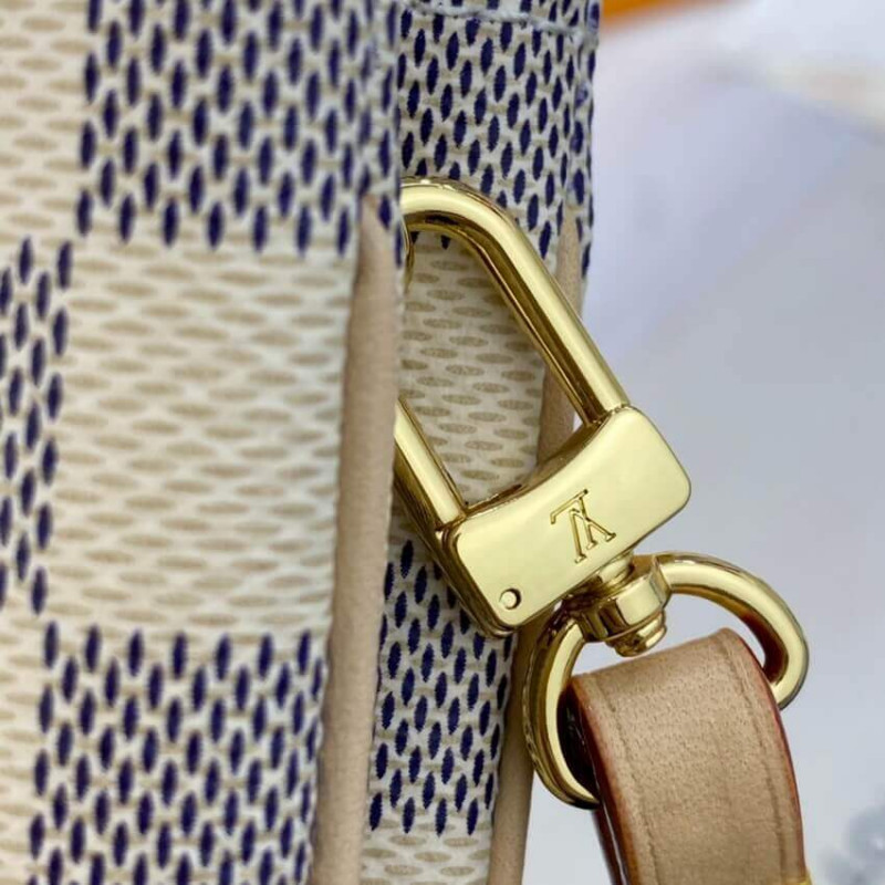 Louis Vuitton Damier Azur Double Zip Pochette N60460-10