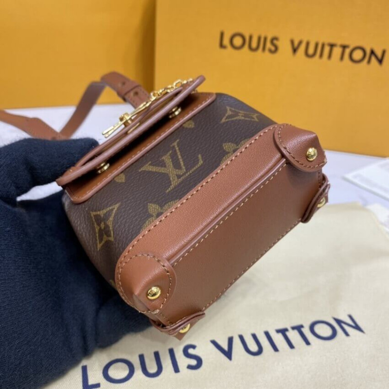 Louis Vuitton Monogram Mini Steamer Pouch M00340-3