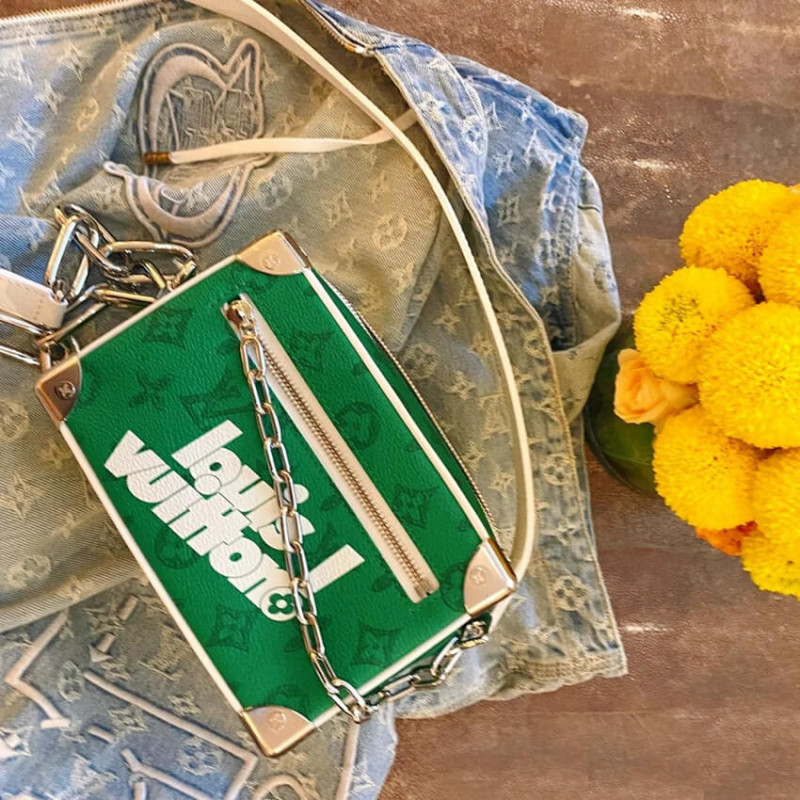 Louis Vuitton Mini Soft Trunk M80816 Verde-4