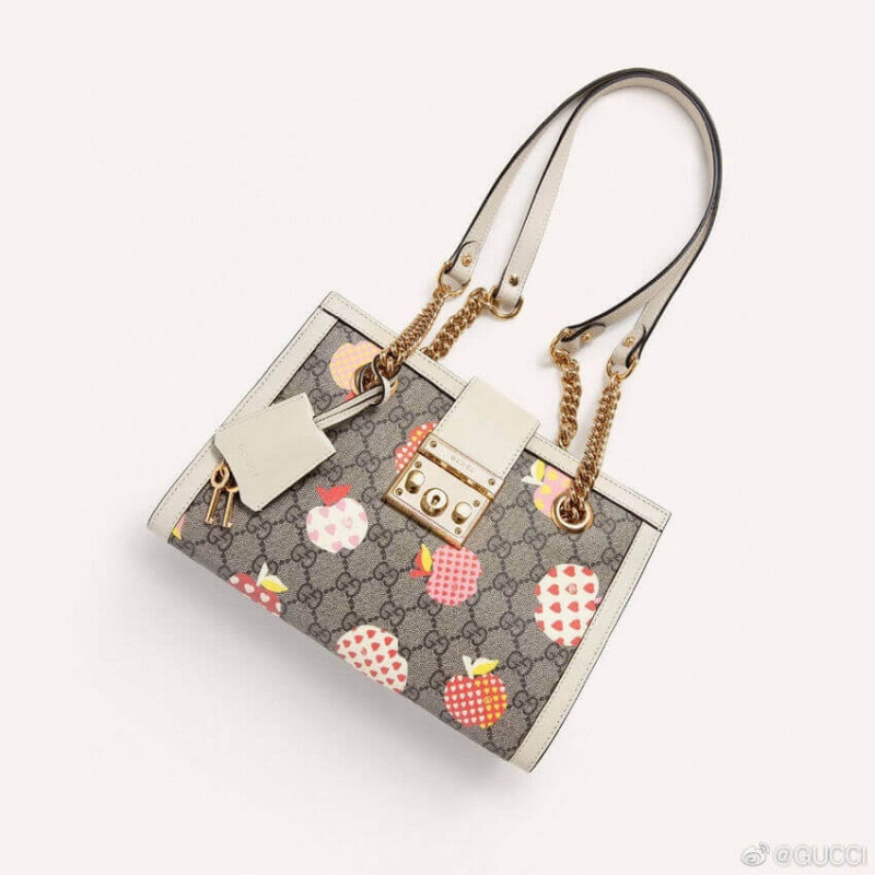 Gucci Cadlock GG Heart Patrón de manzana Bolso de hombro pequeño 498156-2