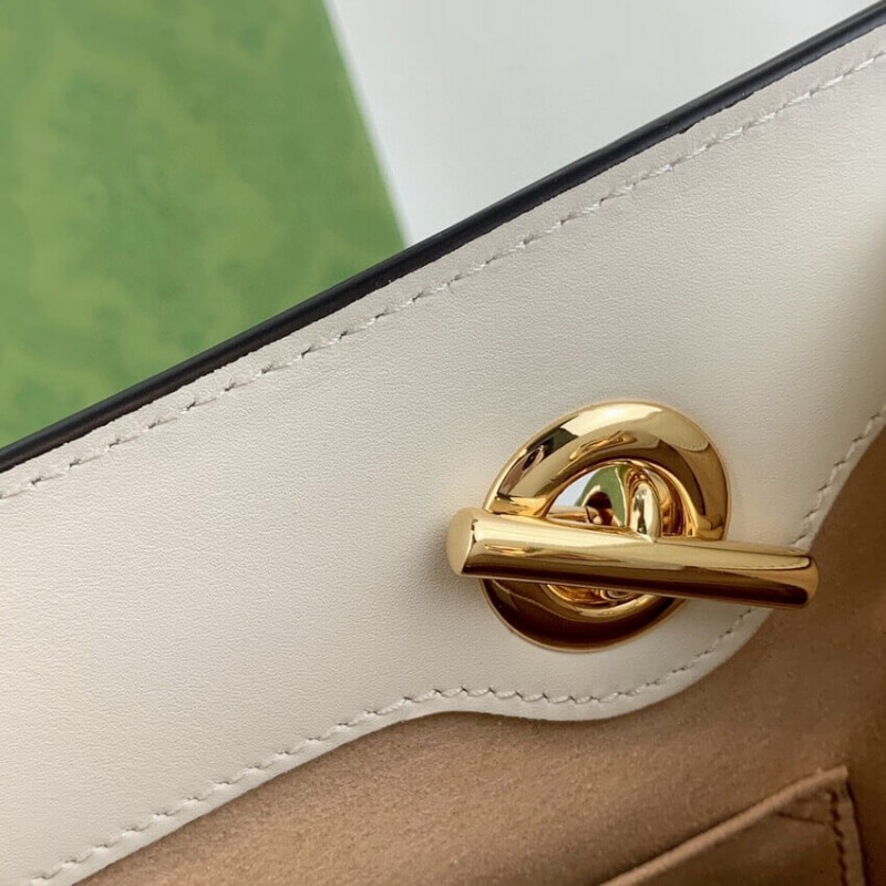 Gucci Cadlock GG Heart Patrón de manzana Bolso de hombro pequeño 498156-7