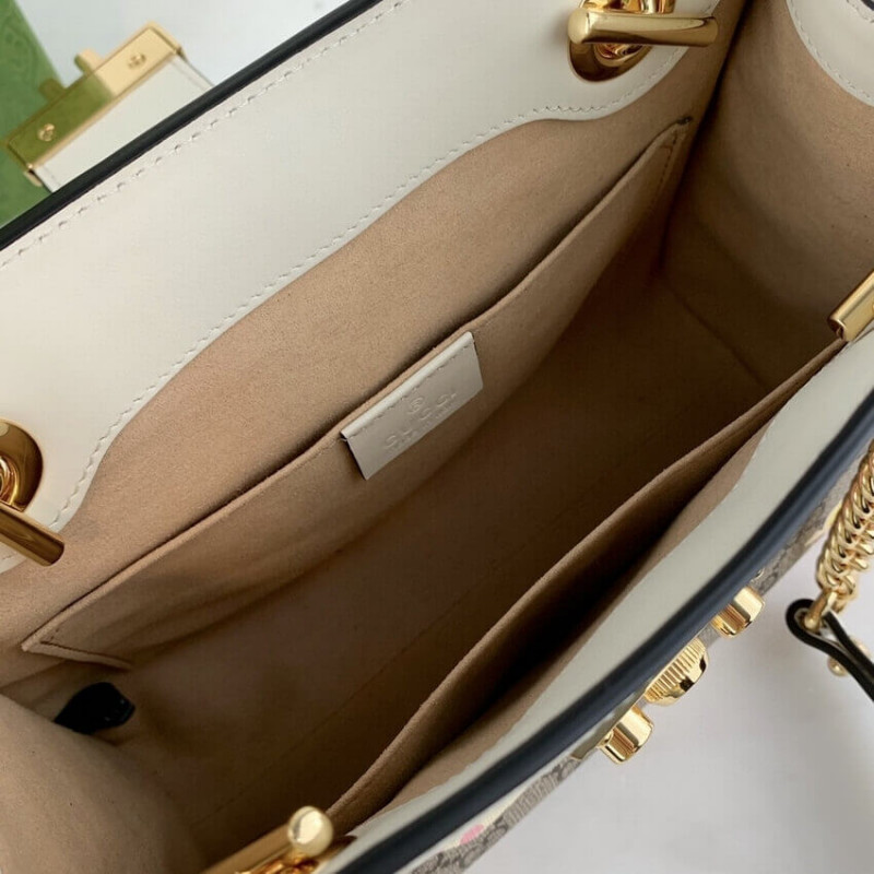 Gucci Cadlock GG Heart Patrón de manzana Bolso de hombro pequeño 498156-8