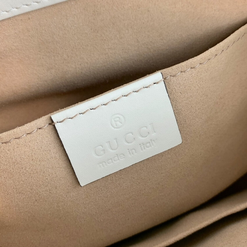 Gucci Cadlock GG Heart Patrón de manzana Bolso de hombro pequeño 498156-10