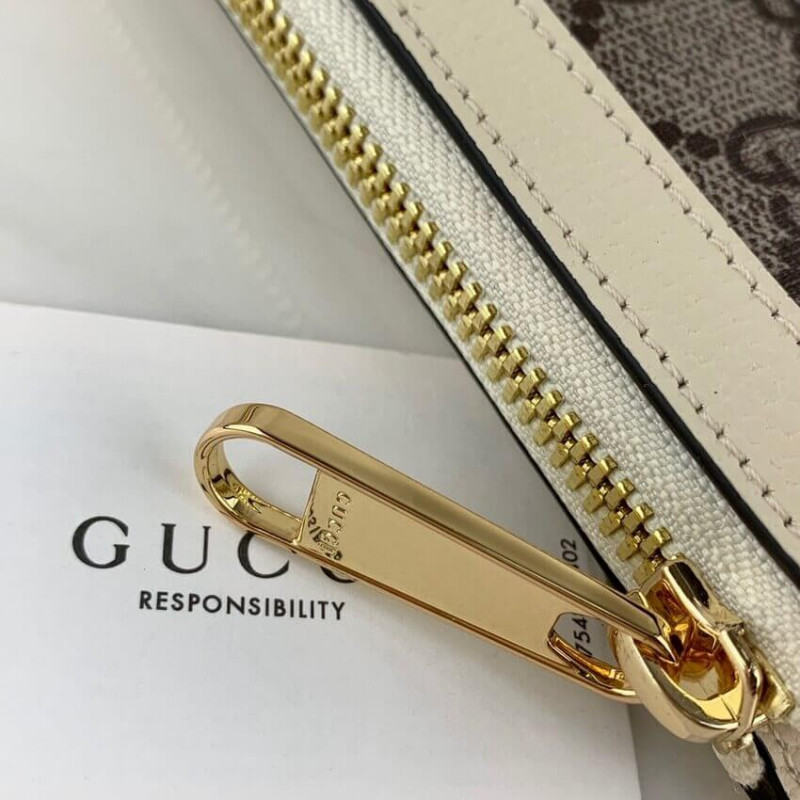 Gucci les pommes zip bolsa 664113-7