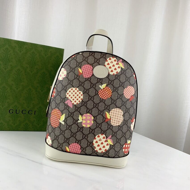 Gucci les pommes mochila pequeña 552884-2