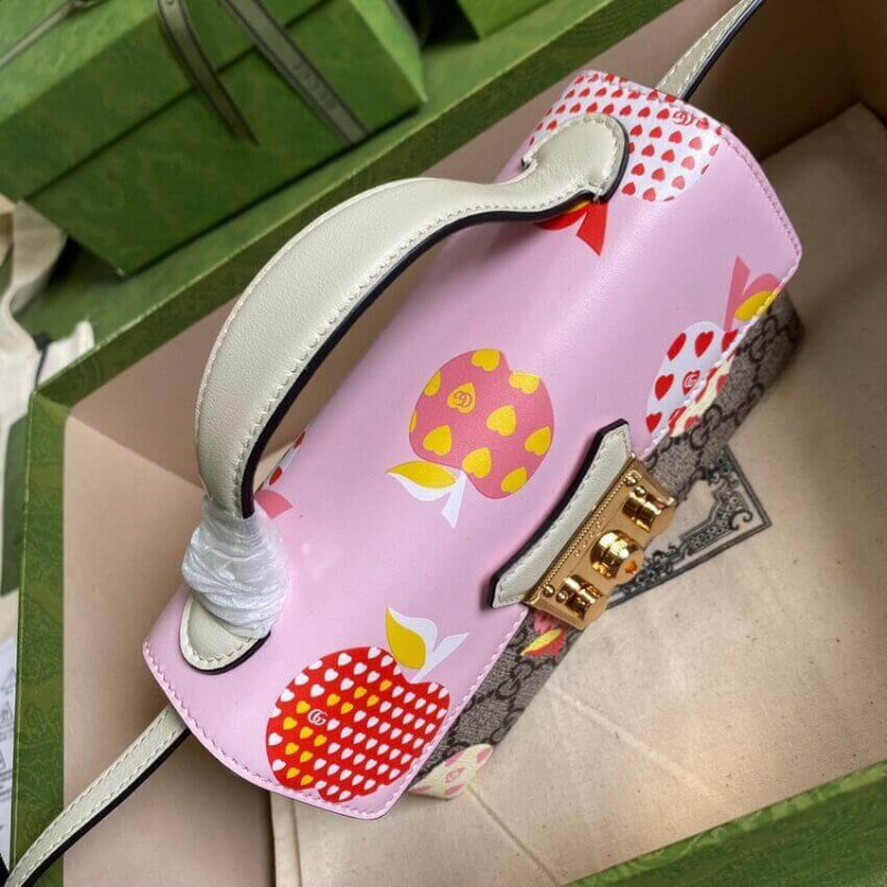 Gucci Les Pommes Candlock Mini Bolsa 652683-8