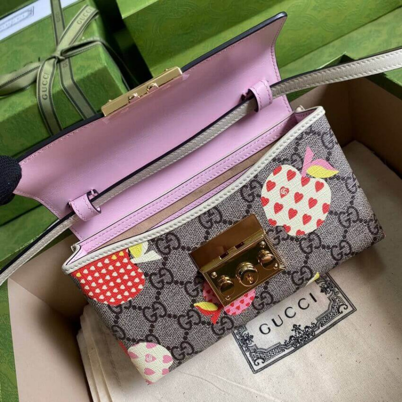 Gucci Les Pommes Candlock Mini Bolsa 652683-9