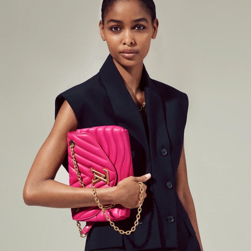 Louis Vuitton New Wave Chain Bolsa M58553 Agathe Pink-1