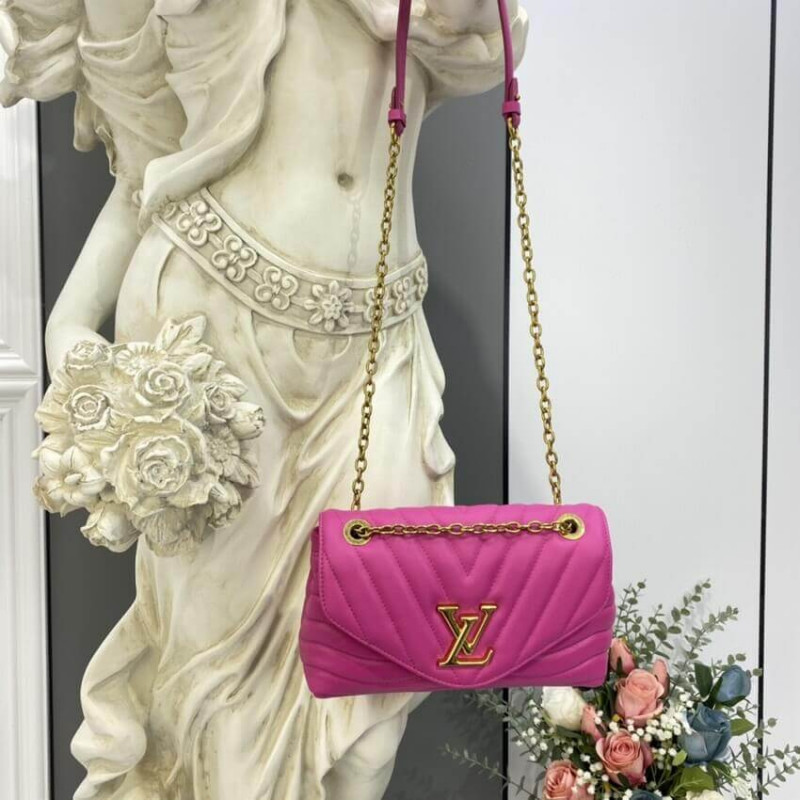 Louis Vuitton New Wave Chain Bolsa M58553 Agathe Pink-2