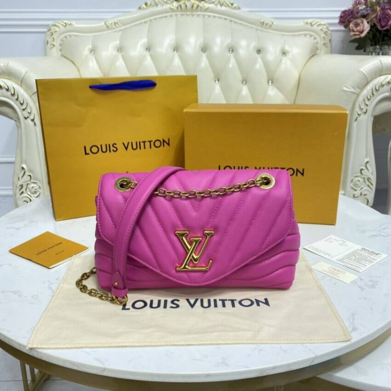 Louis Vuitton New Wave Chain Bolsa M58553 Agathe Pink-3