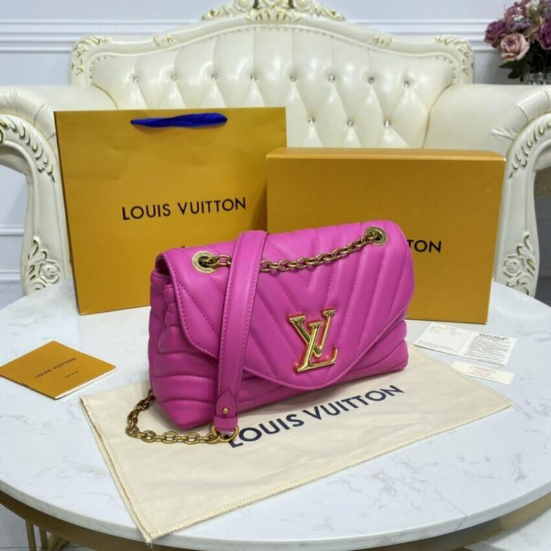 Louis Vuitton New Wave Chain Bolsa M58553 Agathe Pink-4