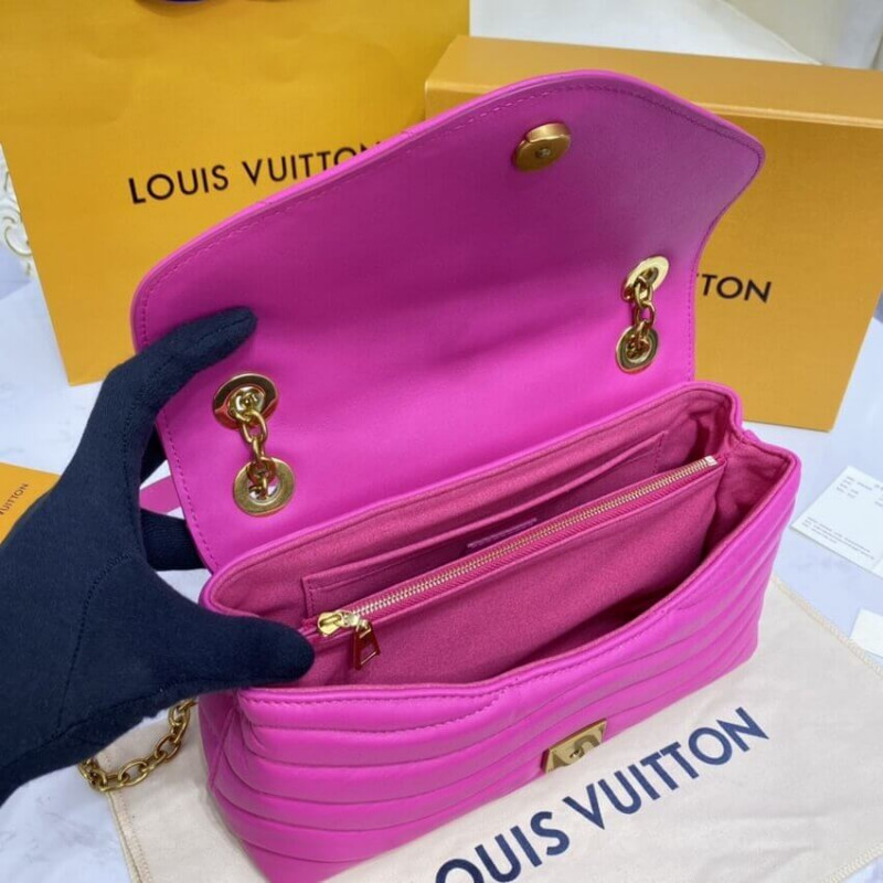 Louis Vuitton New Wave Chain Bolsa M58553 Agathe Pink-12