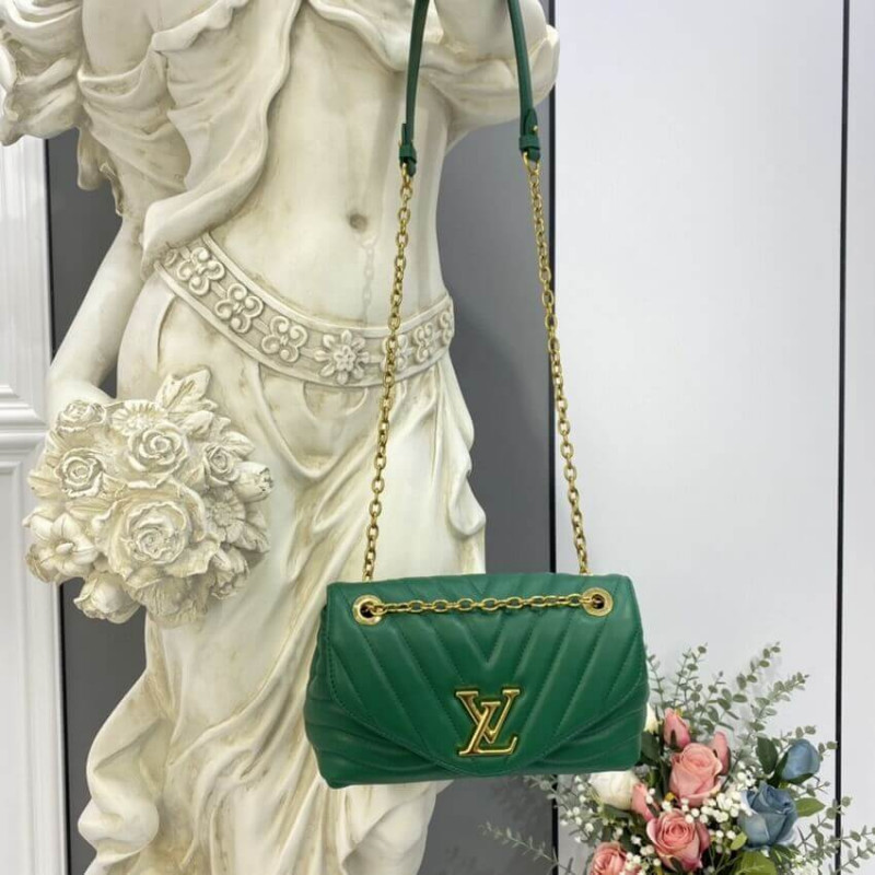 Louis Vuitton New Wave Chain Bolsa M58664 Emerald Green-1