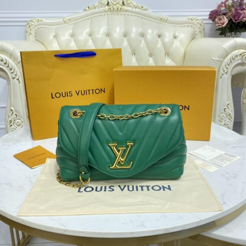 Louis Vuitton New Wave Chain Bolsa M58664 Emerald Green-2