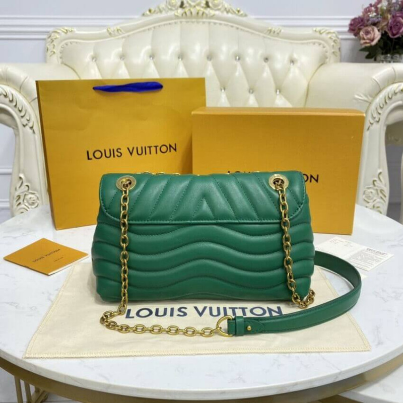 Louis Vuitton New Wave Chain Bolsa M58664 Emerald Green-4