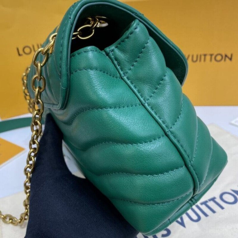 Louis Vuitton New Wave Chain Bolsa M58664 Emerald Green-5