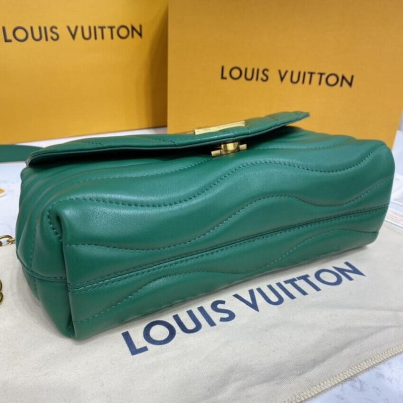 Louis Vuitton New Wave Chain Bolsa M58664 Emerald Green-6