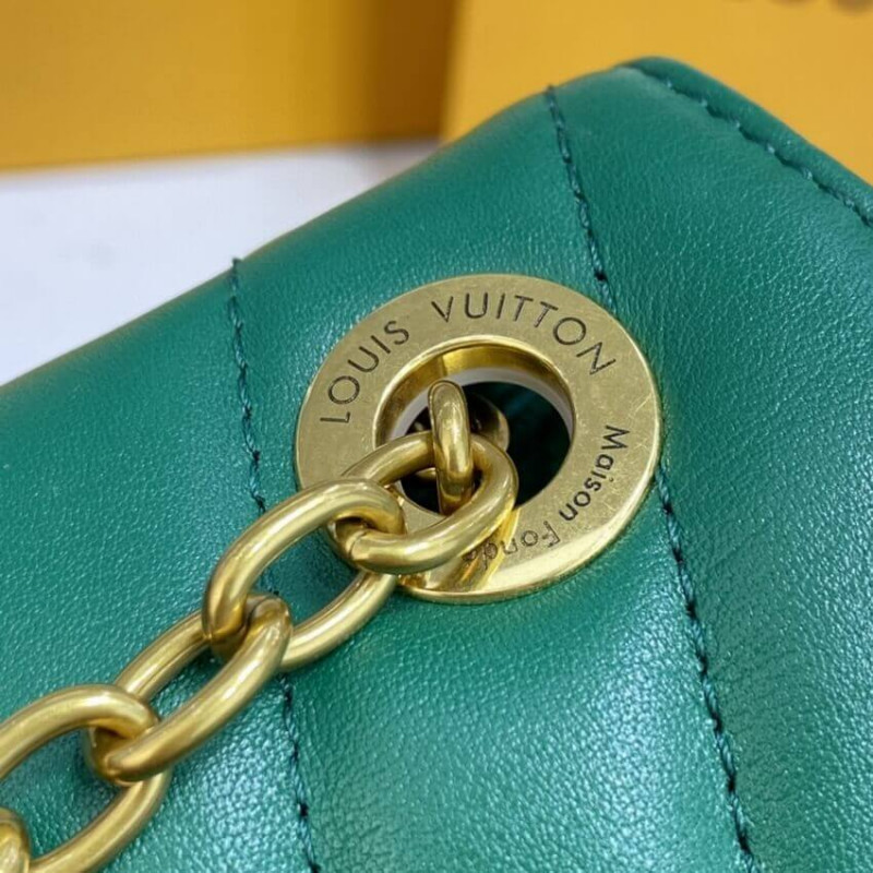 Louis Vuitton New Wave Chain Bolsa M58664 Emerald Green-9