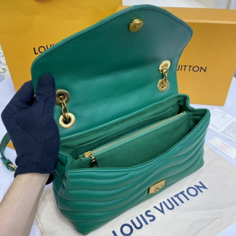 Louis Vuitton New Wave Chain Bolsa M58664 Emerald Green-11