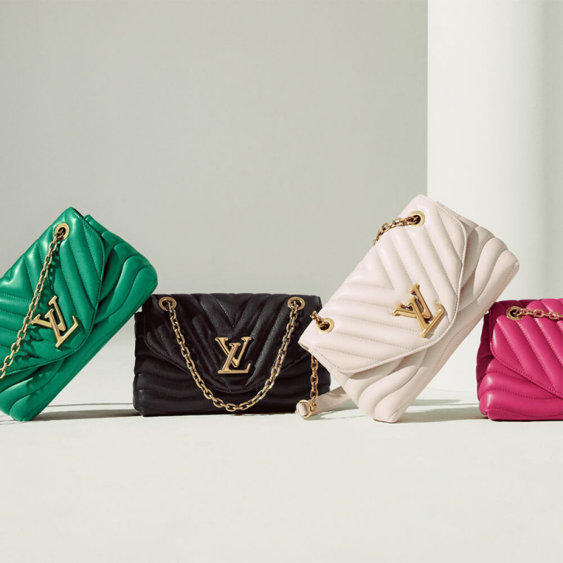 Louis Vuitton New Wave Chain Bolsa M58664 Emerald Green-14