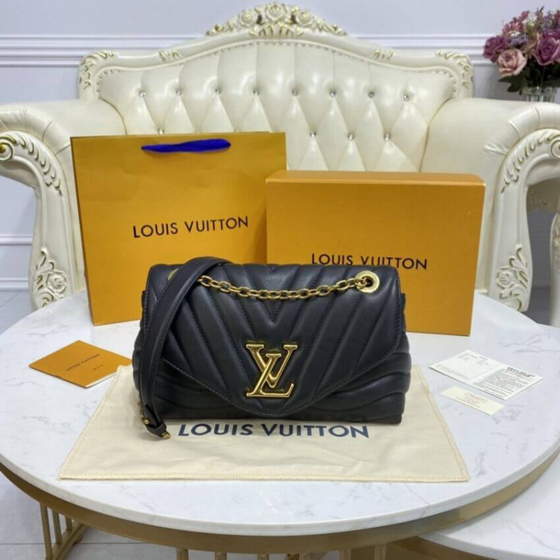 Louis Vuitton New Wave Chain Bolsa M58552 Negro-2