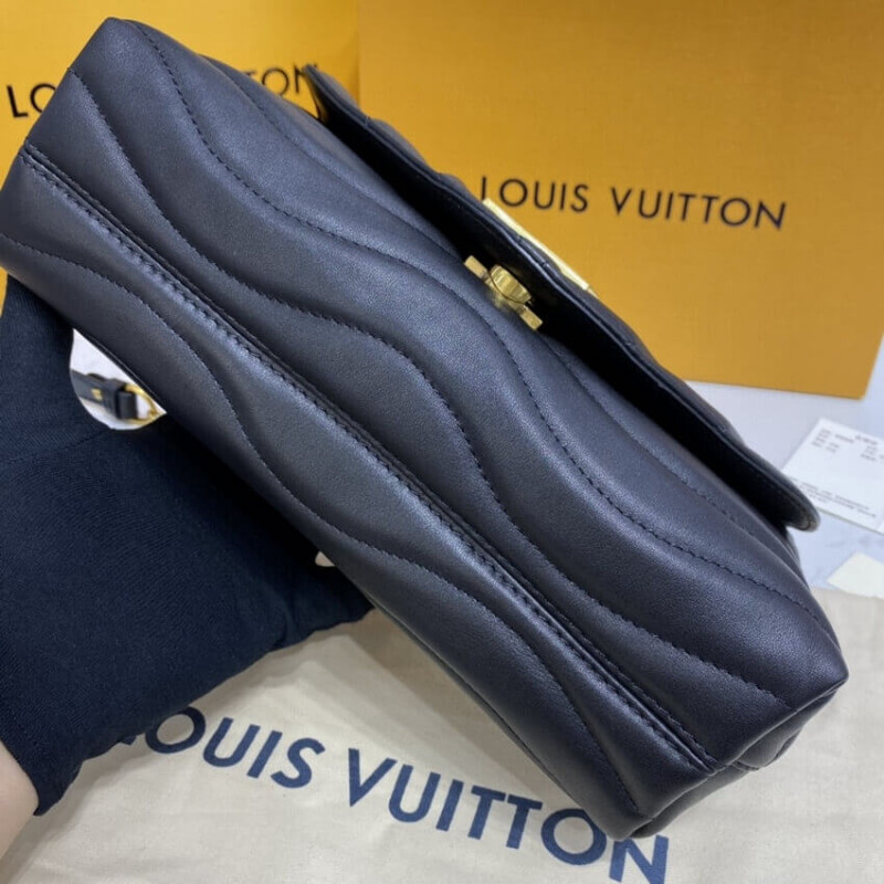 Louis Vuitton New Wave Chain Bolsa M58552 Negro-6