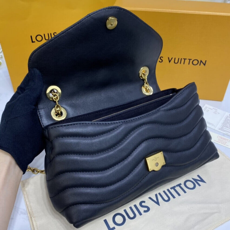 Louis Vuitton New Wave Chain Bolsa M58552 Negro-10