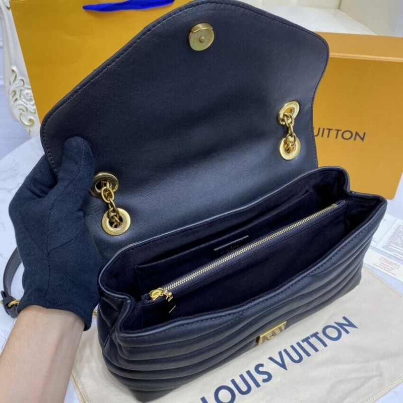 Louis Vuitton New Wave Chain Bolsa M58552 Negro-11