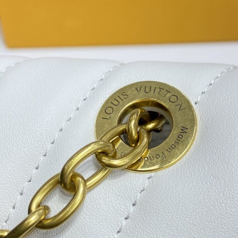 Louis Vuitton New Wave Chain Bolsa M58549 Marfil-7