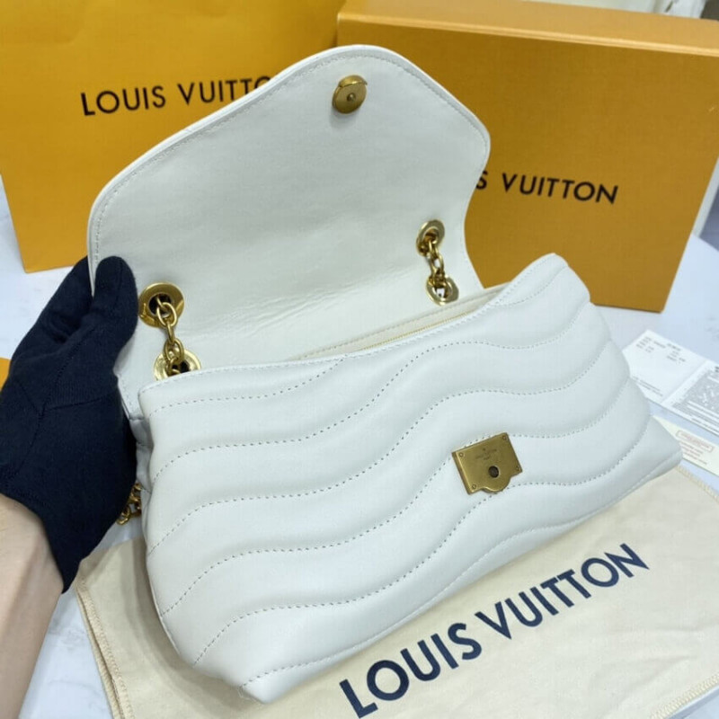 Louis Vuitton New Wave Chain Bolsa M58549 Marfil-11