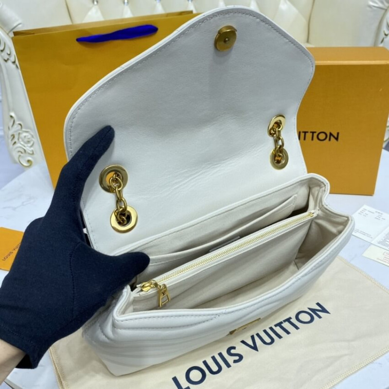 Louis Vuitton New Wave Chain Bolsa M58549 Marfil-12