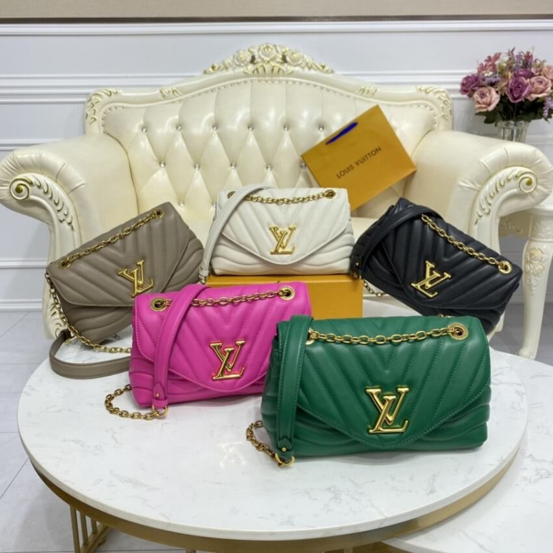 Louis Vuitton New Wave Chain Bolsa M58549 Marfil-16