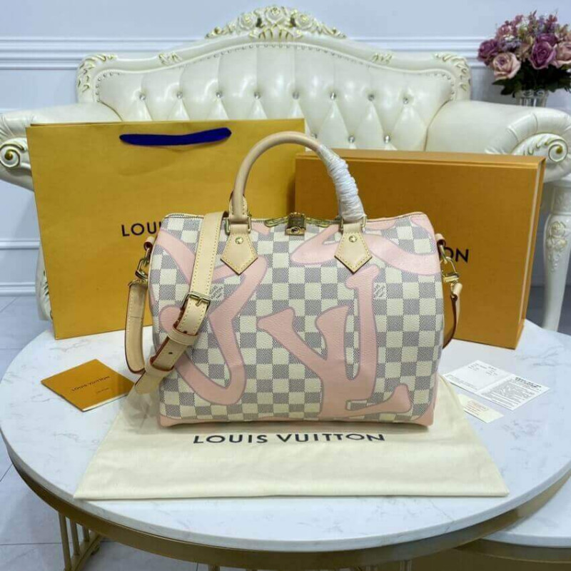 Louis Vuitton Damier Azur Speedy Bandouliere 30 N41052-2