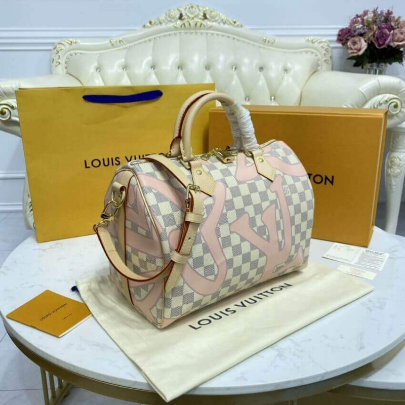 Louis Vuitton Damier Azur Speedy Bandouliere 30 N41052-3