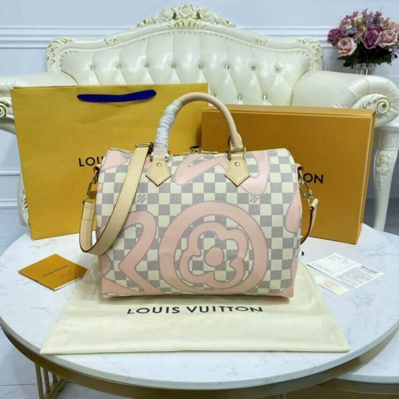 Louis Vuitton Damier Azur Speedy Bandouliere 30 N41052-4