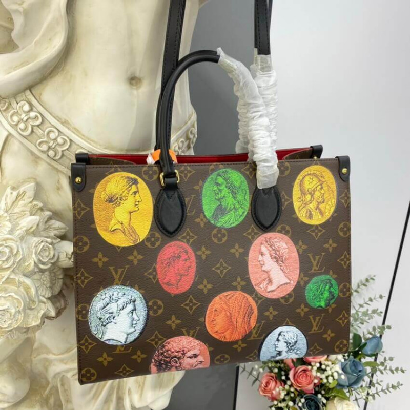 LOUIS VUITTON Monogram Cameo impreso Onthgo MM M59245-3
