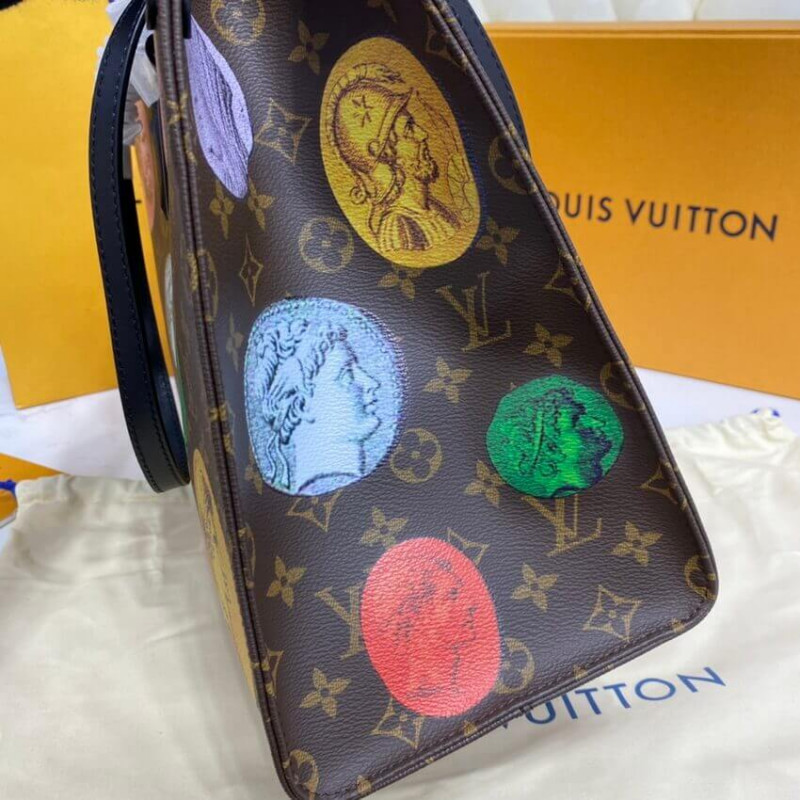 LOUIS VUITTON Monogram Cameo impreso Onthgo MM M59245-8