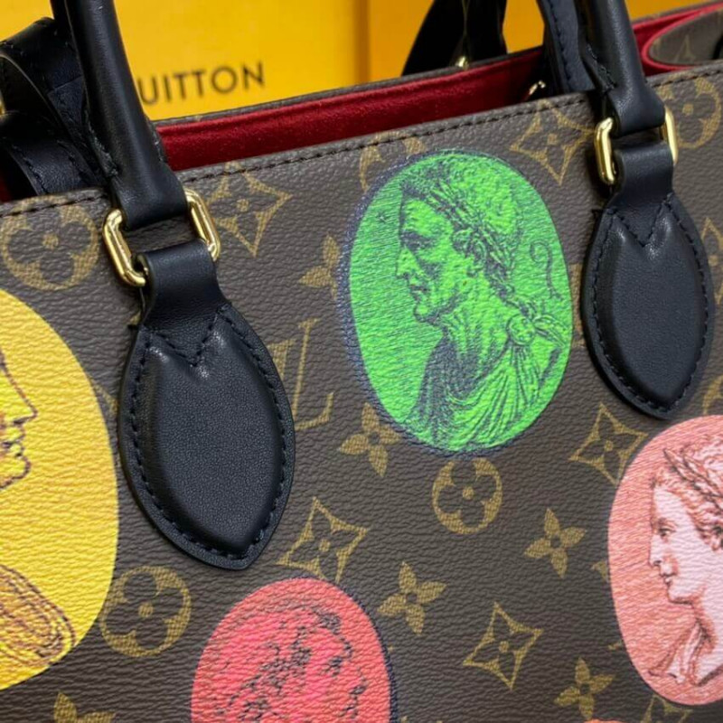 LOUIS VUITTON Monogram Cameo impreso Onthgo MM M59245-9