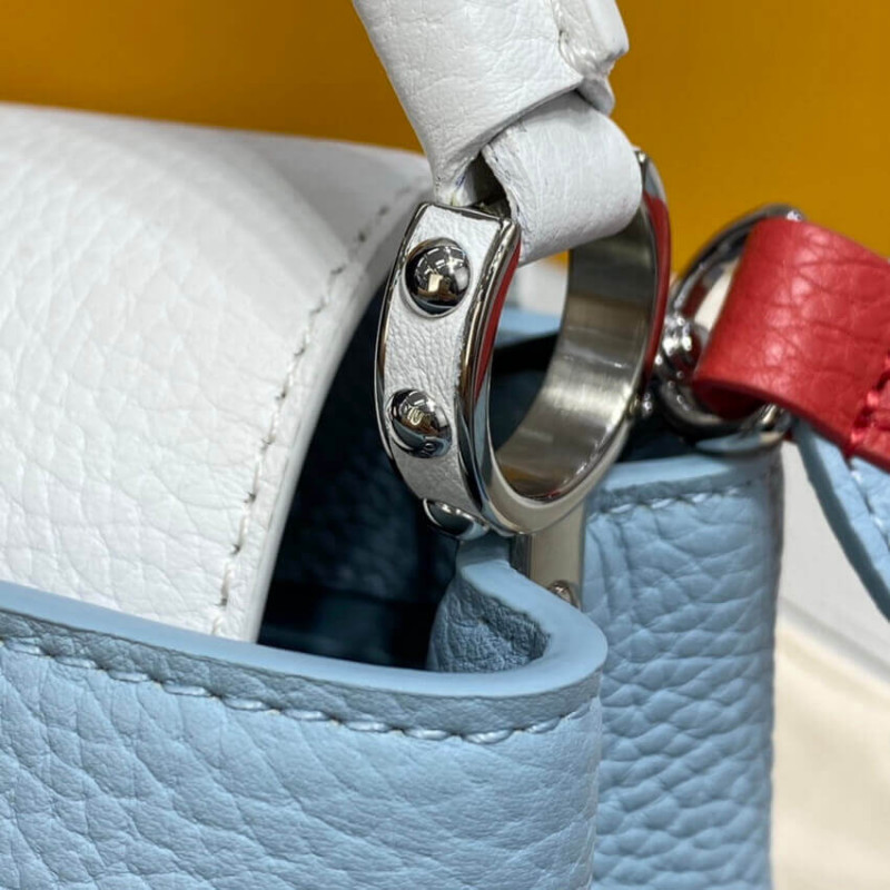 Louis Vuitton Taurillon Cuero Capucines Mini M57519-10