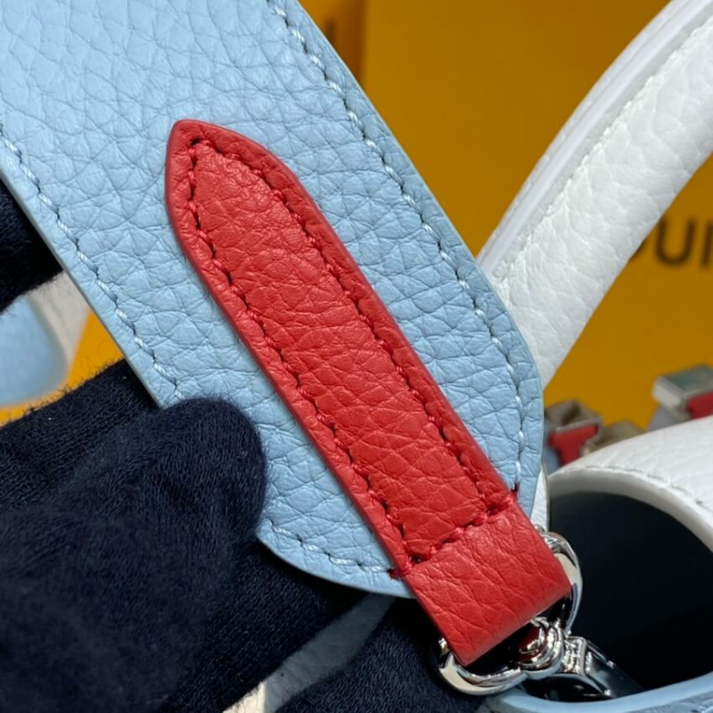 Louis Vuitton Taurillon Cuero Capucines Mini M57519-11